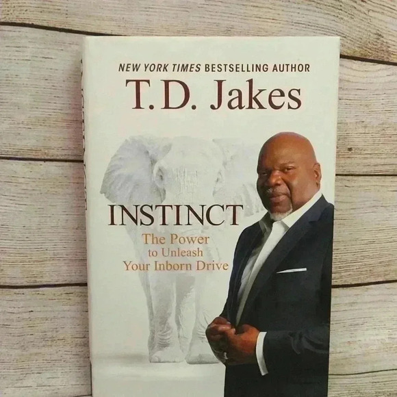 TD Jakes " Instinct" Book - Picture 1 of 3